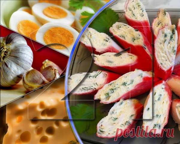 21 праздничная закуска: рулетики из крабовых палочек (№6) | Рецепты старого дома | Яндекс Дзен