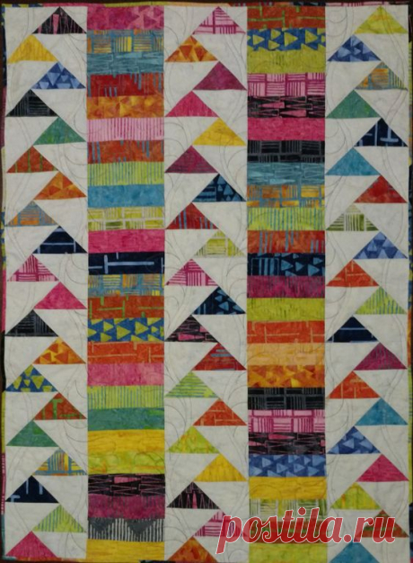 We are enjoying a very white winter here in New England. Rest assured Spring is coming! I have been working with the Island Batik Elementz Collection. This collection is very bright and cheerful…