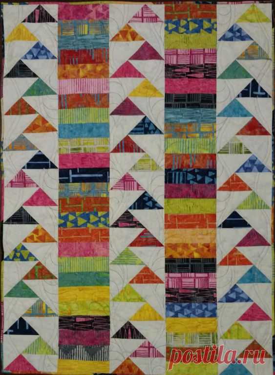 We are enjoying a very white winter here in New England. Rest assured Spring is coming! I have been working with the Island Batik Elementz Collection. This collection is very bright and cheerful…
