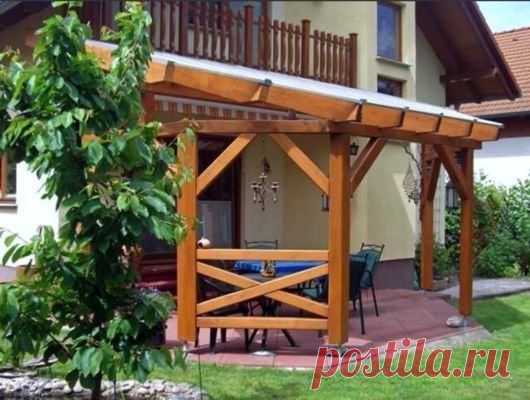 Идеи вашего дома открытая веранда