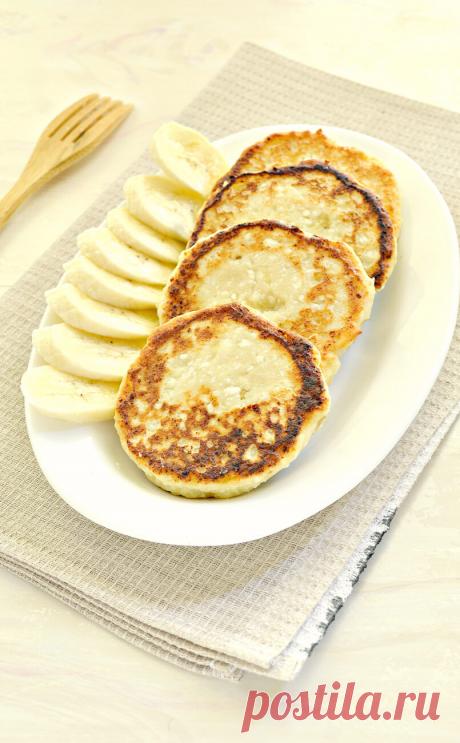 Банановые сырники рецепт с фото пошагово