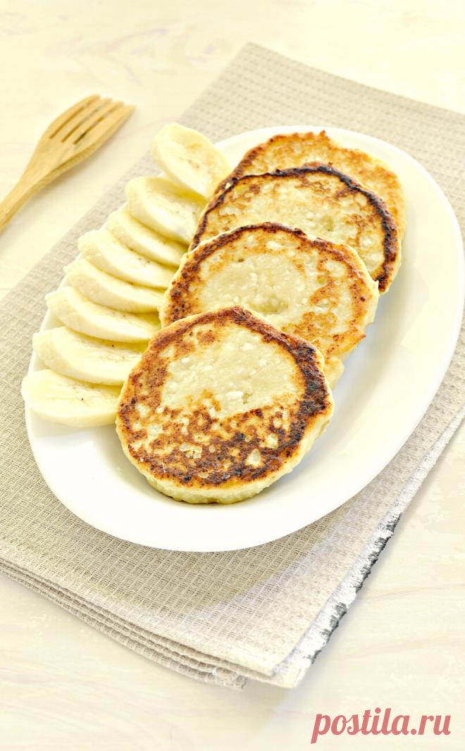 Банановые сырники рецепт с фото пошагово