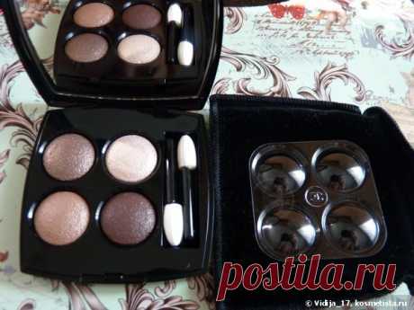 Моя осенняя красотка Chanel Les 4 Ombres Multi Effect Quadra Eyeshadow #226 Tisse Rivoli отзывы — Отзывы о косметике — Косметиста