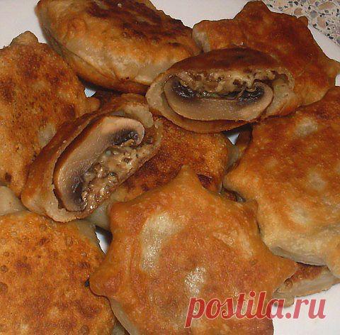 Пирожки "Бомбочки" (грибной вариант).