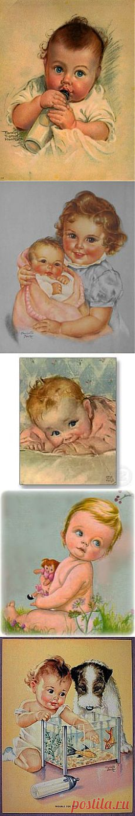 baby illustrations on Pinterest