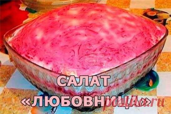 Все хозяйки обязательно должны знать рецепт салата «Любовница».
Этот салат сочетает в себе абсолютно разные вкусы: сладкий вкус моркови и свеклы, соленый вкус сыра и острый вкус чеснока. О! Еда такая удивит ваших близких и знакомых.
Для салата «Любовница» вам понадобится: