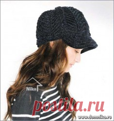 Вязание кепки крючком