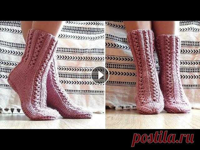 ♥️КАК СВЯЗАТЬ САПОЖКИ СПИЦАМИ♥️ТЕПЛЫЕ и УЮТНЫЕ. Я вяжу для ЛЮБИМОЙ ДОЧЕНЬКИ Эту модель я связала очень теплой и удобной. Я старалась вязать сапожки, которые можно носить каждый день, под любую домашнюю одежду. Главное, чтобы н...