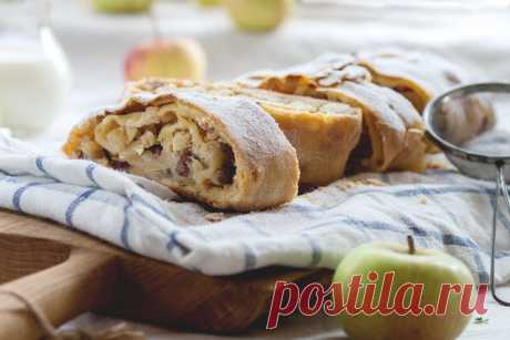 Вкусный яблочный десерт