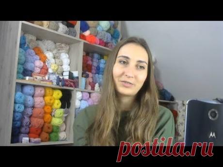 Вяжем юбку интарсией. Выпуск 6. Расчеты вытачек. Прямой эфир Инстаграм 2.04.19