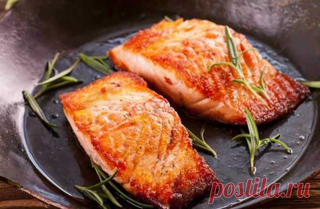 Семга, жаренная на сковороде, - пикантное блюдо с нежным вкусом | Волшебная еда | Пульс Mail.ru