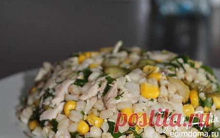 Перловочник -Полезный салатик с необычным сочетанием вкуса