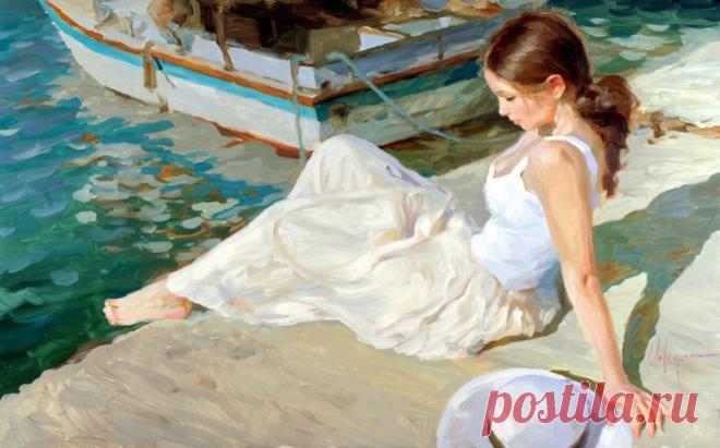 Он взял за основу в своём творчестве «СОЛНЕЧНЫЙ РОМАНТИЗМ» и его работы стали действительно произведениями искусства.  Картины  стали наполнятся нежностью, добротой и необъятным мирными тематиками нашей жизни. Красивые женщины, дети и природа всё это даёт тот огромный позитив в котором и есть сама жизнь в своё великолепии. Владимир Волегов стал по истине художником мира и гармонии.