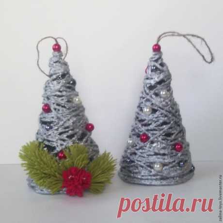 Ёлочка из джута — Сделай сам, идеи для творчества - DIY Ideas