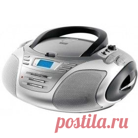 Купить Магнитола Mystery BM-6107 серебристый в Пензе, цена / Интернет-магазин "Vseinet.ru"
Чаще всего нам приходится слушать музыку дома с цифровых носителей или по радио. Исходя из этого, компания Mystery предложила магнитолу, которая соответствует данным запросам - BM-6107. В ней есть дисковый привод, который поддерживает воспроизведение разных дисков - от CD до CD-RW. При этом есть возможность программирования воспроизведения компакт-дисков в желаемой последовательности.