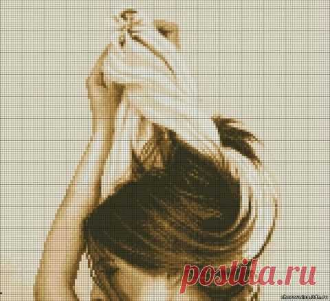 Дама с зонтиком