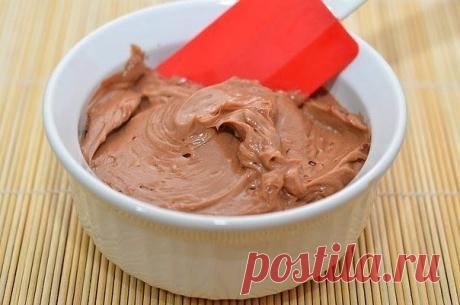 Шоколадно-масляный крем для тортов