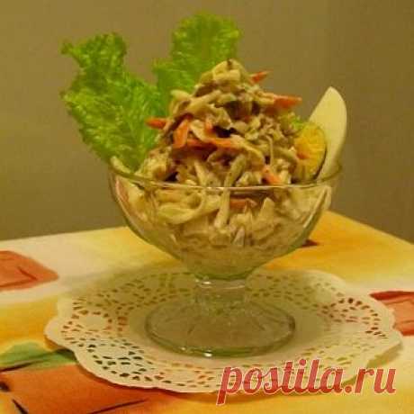 Салат &quot;Андижан&quot;. Пошаговый рецепт с фото на Gastronom.ru