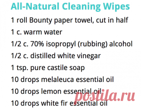 All Natural Cleaning Wipes • Fabulous Farm Girl