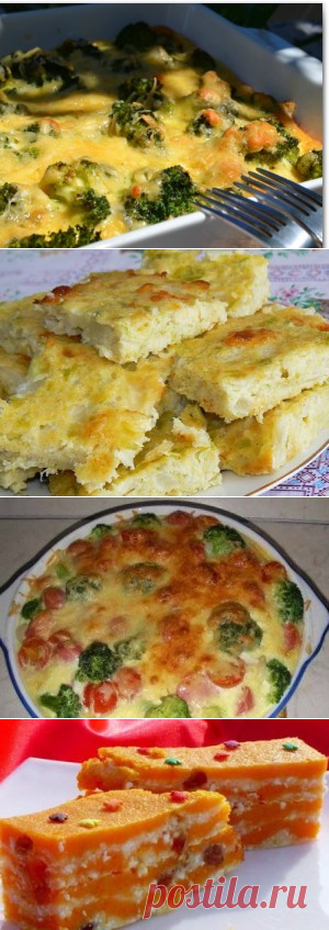 Овощные запеканки: диетические рецепты