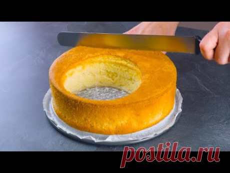 Выпекаю Корж с Большой Дыркой. Простой Трюк для Сказочного Результата
