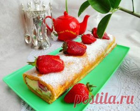 Морковный рулет с нежнейшим кремом из манки. Рецепт c фото, мы подскажем, как приготовить!