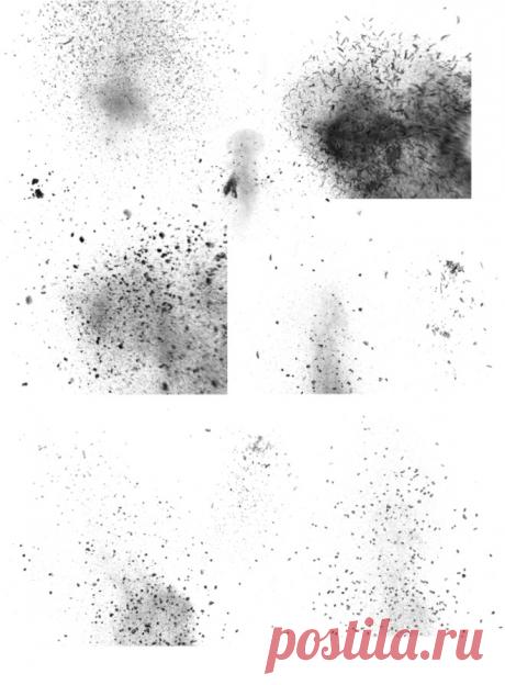 Кисти для фотошоп частицы разрушения