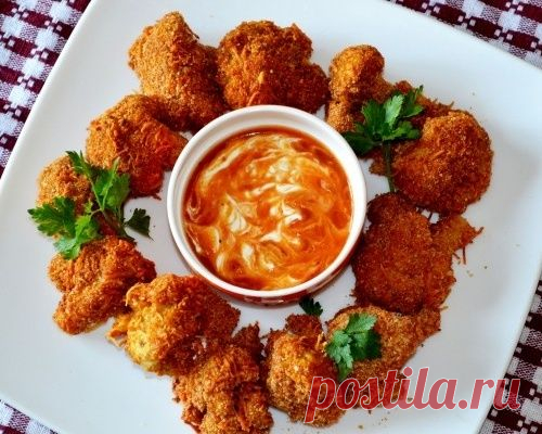 Запеченная цветная капуста