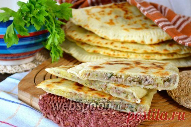 Турецкие лепёшки с мясом и картошкой
