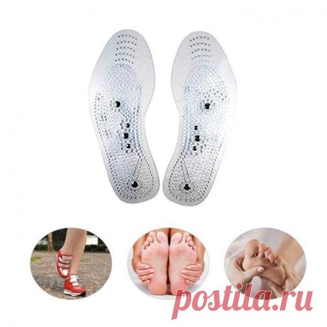 Горячая MindInSole Акупрессура магнитный массаж ног терапия Рефлексология боли купить на AliExpress