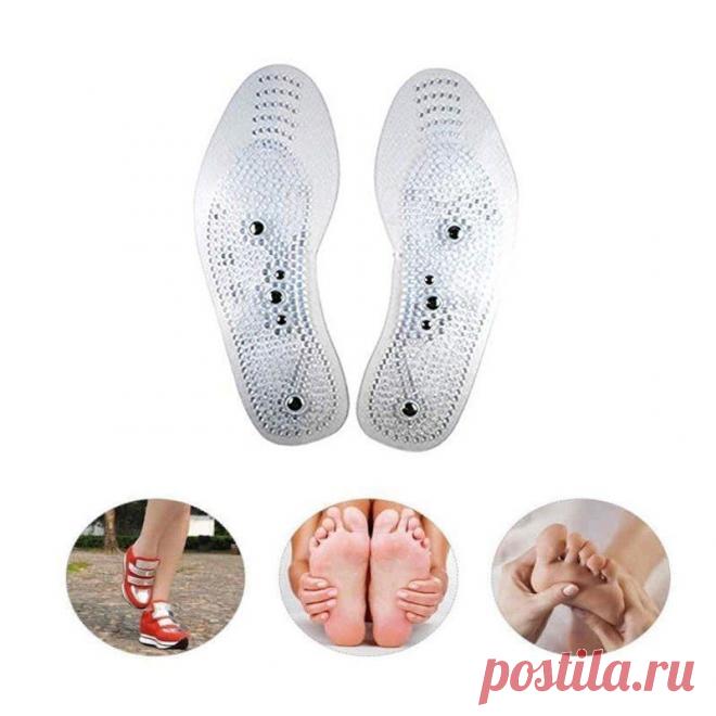 Горячая MindInSole Акупрессура магнитный массаж ног терапия Рефлексология боли купить на AliExpress