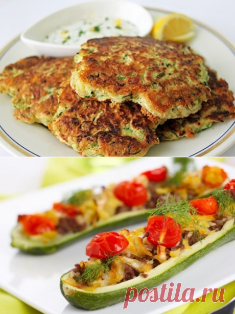 Простые вторые блюда из кабачков – быстрые и вкусные рецепты приготовления / Простые рецепты