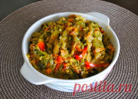 Холодная закуска из кабачков