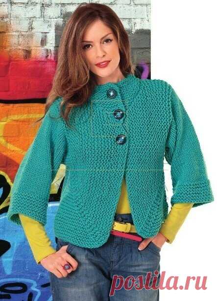 ЖАКЕТ ИЗ ТОЛСТОЙ ПРЯЖИ. Модно. Простая вязка. Быстро. | ZonaКомфорта | Яндекс Дзен