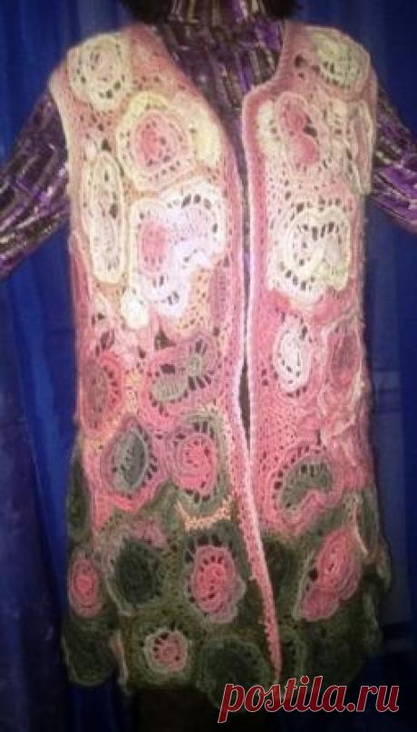 Жилет &quot;Хочу лето!&quot;