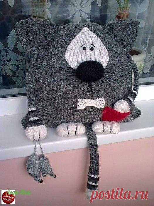 ЗАБАВНЫЕ КОТОПОДУШКИ