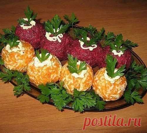 Овощные закусочные шарики