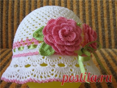 Летние детские шляпы крючком. Summer Crocheted Baby Hats. Ամառային մանկական գլխարկներ հելունով - YouTube