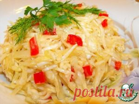 Капустный салат по-немецки - кулинарный рецепт