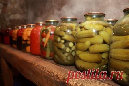 Основные способы консервирования продуктов