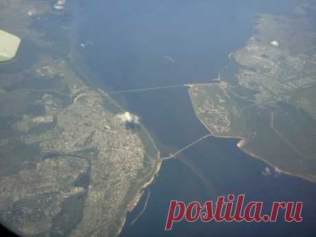 Ульяновск с самолёта