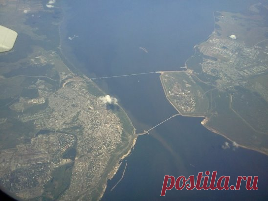 Ульяновск с самолёта
