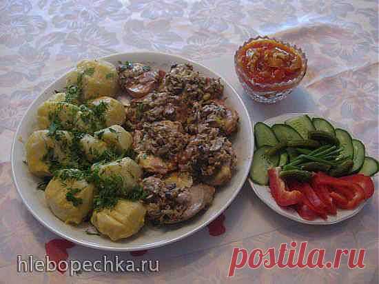 Курица под шубой с сырным картофелем (Redmond RMC-M70) - ХЛЕБОПЕЧКА.РУ - рецепты, отзывы, инструкции