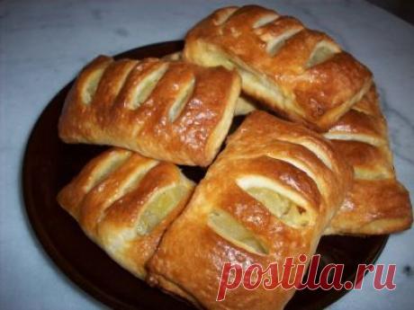 Кармашки с яблоками.