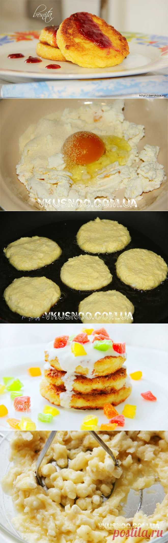 Сырнички - незабываемый вкус детства,2 рецепта.