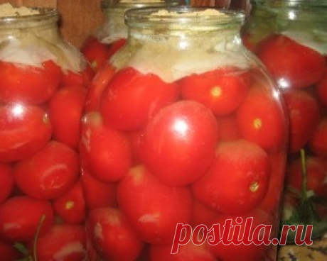 Соленые ядреные ,бочковые помидоры ...из банки