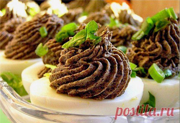 ФУРШЕТНЫЕ БЛЮДА. ФАРШИРОВАННЫЕ ЯЙЦА..