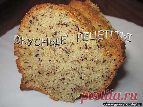 Кекс сметанный с шоколадной крошкой рецепт - Сладкая выпечка - Выпечка - Рецепты - Вкусные рецепты