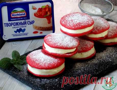 Вупи пай "красный бархат" – кулинарный рецепт