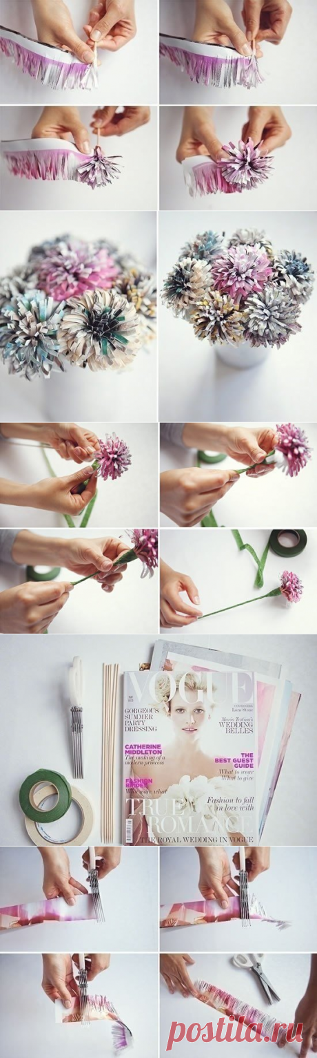 Не выбрасывайте старые журналы &amp;mdash; Сделай сам, идеи для творчества - DIY Ideas
